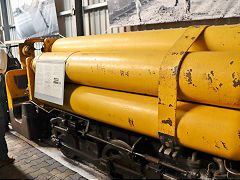 
'25' , ZPCHS Prague '122' of 1958, 0-4-0 compressed air loco at Frankfurt Feldbahn Museum, September 2024