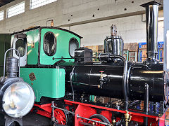 
'4', O&K '2053' of 1906 at Frankfurt Feldbahn Museum, September 2024