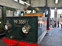 
'99 3351', Tender for Brigadelok '312' at Frankfurt Feldbahn Museum, September 2024