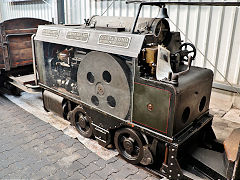 
'B4', Deutz '320' of 1905 at Frankfurt Feldbahn Museum, September 2024