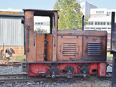 
'D11', LKM '248837' of 1957. '6' at Frankfurt Feldbahn Museum, September 2024