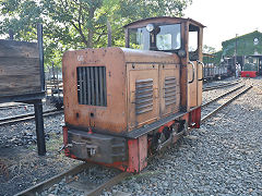 
'D11', LKM '248837' of 1957. '6' at Frankfurt Feldbahn Museum, September 2024