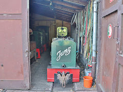 
'D12', Jung '6474' of 1935 at Frankfurt Feldbahn Museum, September 2024