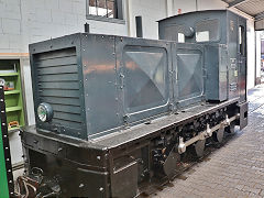 
'D20', Windhoff '753' of 1943 at Frankfurt Feldbahn Museum, September 2024