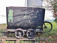 
Tipping wagon at Frankfurt Feldbahn Museum, September 2024