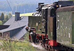 
'99 1794' on the Fichtelbergbahn, September 2024