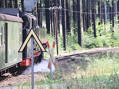 
'99 1794' on the Fichtelbergbahn, September 2024