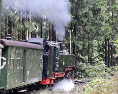 
'99 1794' on the Fichtelbergbahn, September 2024