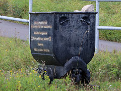 
Fichtelbergbahn mine tub, September 2024