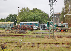 
'8' 0-4-0 industrial tank loco seen in passing at Hannover, September 2024