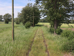 
The mine tramway to the DB line, May 2024