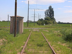 
The mine tramway to the DB line, May 2024