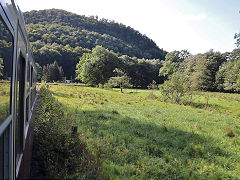 
'187 018' between Eisfelder and Ilfend, Harz Railway, September 2024