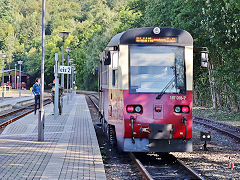 
'187 018' at Ilfend, Harz Railway, September 2024