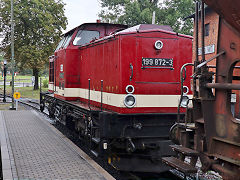 
'199 872' at Gernrode, Harz Railway, September 2024