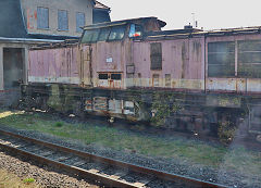 
'199 877' at Nordhausen, Harz Railway, September 2024