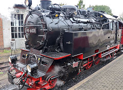 
'99 6001' at Gernrode, Harz Railway, September 2024