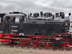 
'99 6001' at Quedlinburg, Harz Railway, September 2024