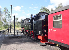 
'99 7232' at Drie Annen Hohne, Harz Railway, September 2024