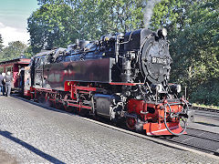 
'99 7241' at Drie Annen Hohne, Harz Railway, September 2024