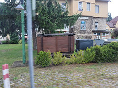 
Mine tubs at Gernrode, Harz Railway, September 2024