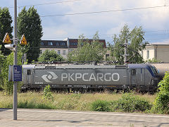 
PKP '370 031' at Frankfurt-Oder, May 2024