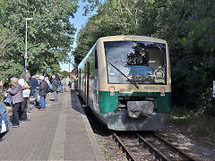 
'650 032' ('650 300') between Bergan and Putbus, September 2024