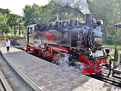 
'99 1781' on the Rugen Railway, September 2024