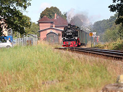 
'99 1784' on the Rugen Railway, September 2024