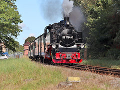 
'99 1784' on the Rugen Railway, September 2024