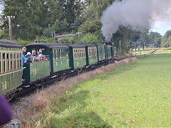 
'99 1784' on the Rugen Railway, September 2024