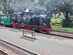 
'99 4011' on the Rugen Railway, September 2024