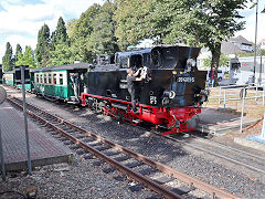 
'99 4011' on the Rugen Railway, September 2024