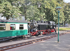 
'99 4011' on the Rugen Railway, September 2024