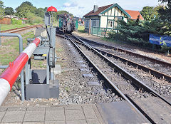 
Std / NG crossing at Putbus, September 2024