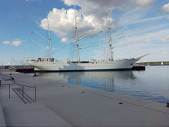 
'Gorch Foch' in Stralsund Harbour, September 2024