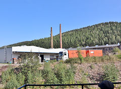 
Factory beside the Weisseritztalbahn probaly rail-served once, September 2024