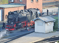 
'99 7241' at Wernigerode, Harz Railway, September 2024