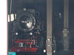 
'99 7247' at Wernigerode, Harz Railway, September 2024