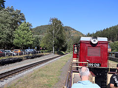 
'199 018' on the Zittau Railway, September 2024