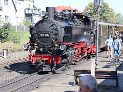 
'99 1787' on the Zittau Railway, September 2024