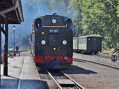 
'99 1787' on the Zittau Railway, September 2024