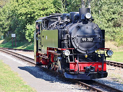 
'99 1787' on the Zittau Railway, September 2024