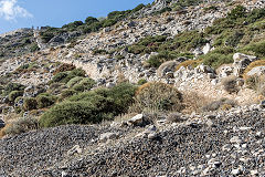 
The incline or chute at Stravolagada, Naxos, October 2015