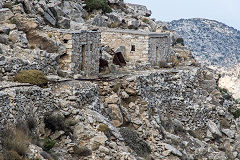 
Gallery buildings at  Lionas Hill, Naxos, October 2015