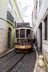 
Tram No 577 at Lisbon, May 2016