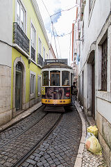 
Tram No 577 at Lisbon, May 2016