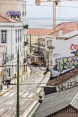 
Tram No 582 at Lisbon, May 2016