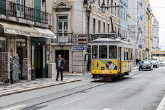 
Tram No 572 at Lisbon, May 2016