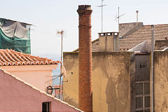 
Another of Lisbon's many chimneys, March 2014